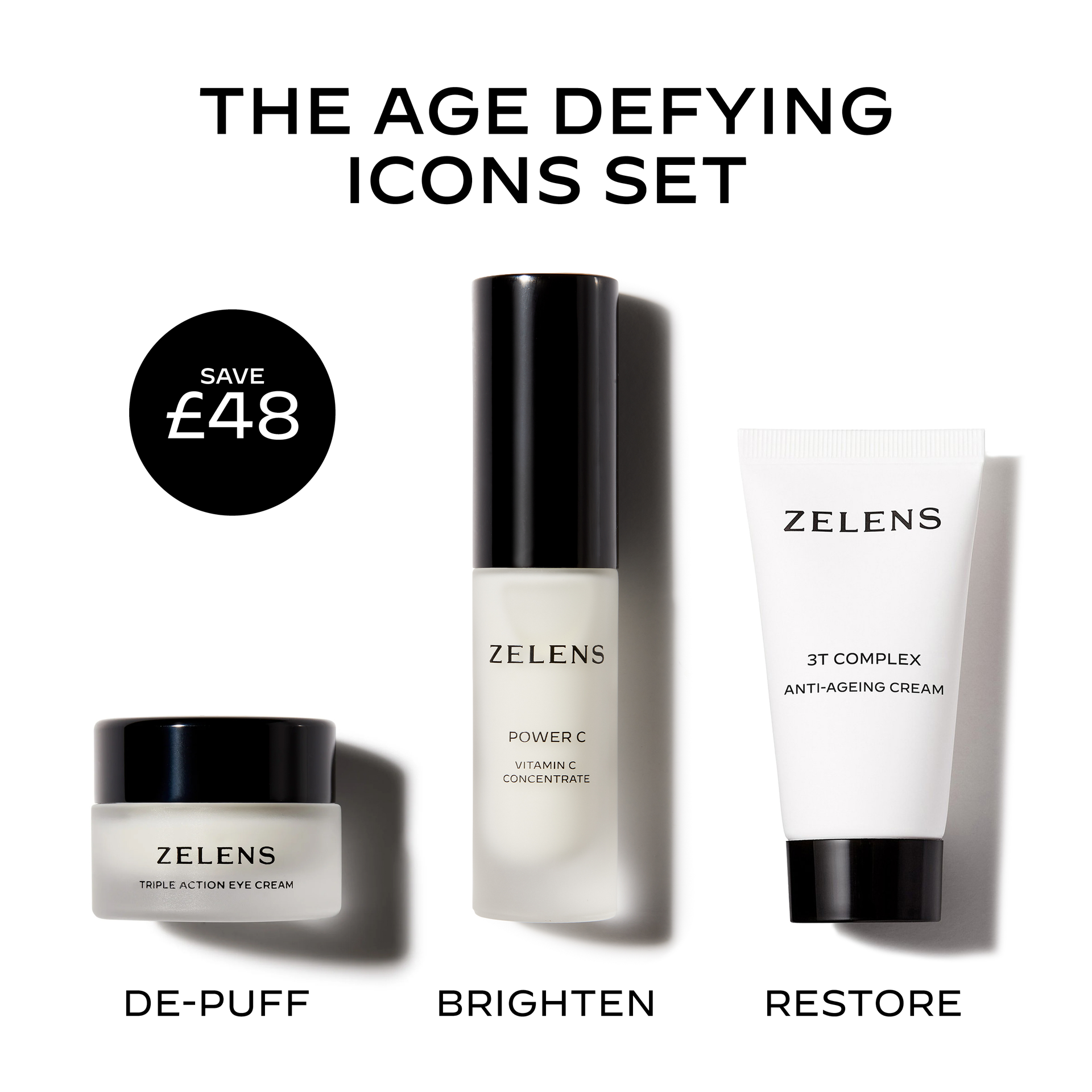 Age Defying Icons Set