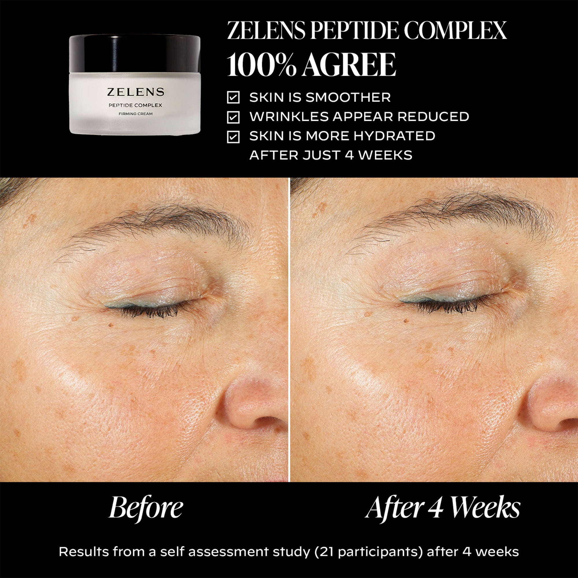 Peptide Complex Firming Moisturising Cream | Zelens