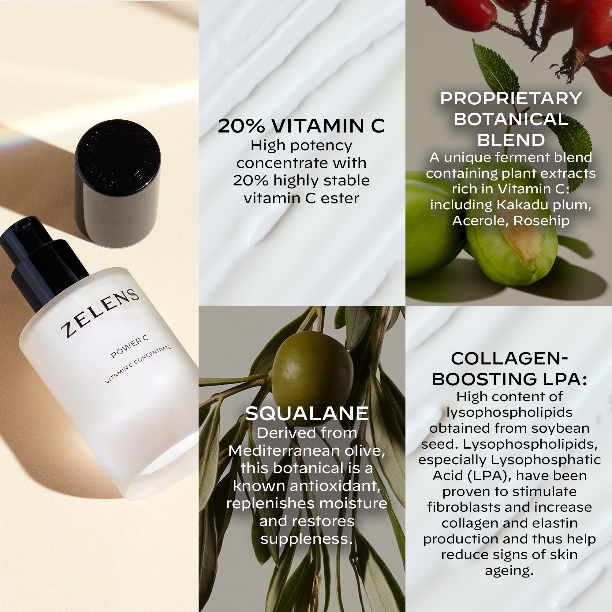 Power C Collagen-boosting & Brightening | Zelens