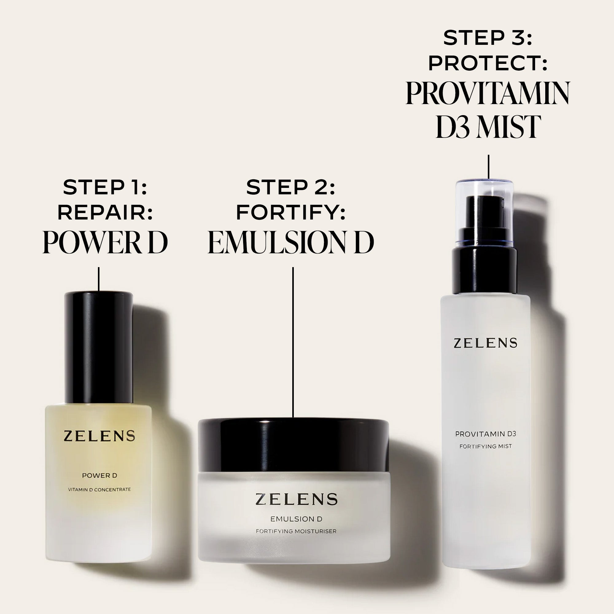 8本まとめ売り　ZELENS POWER D 美容液 30ml Power D | Fortifying & Restoring | Zelens